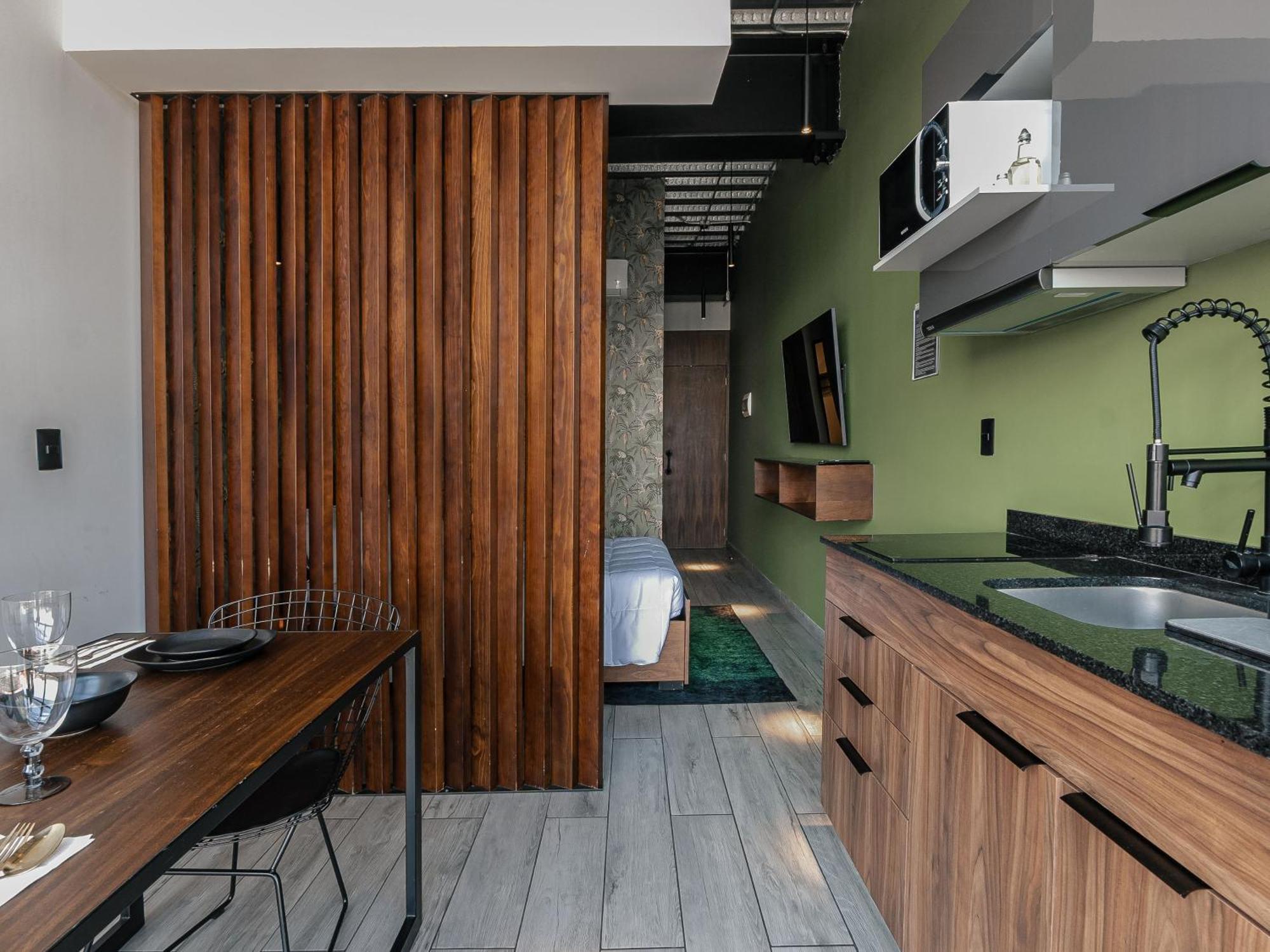 The Jungle Loft Tropical Comfort In A Centric Location With Kitchen Cidade do México Exterior foto