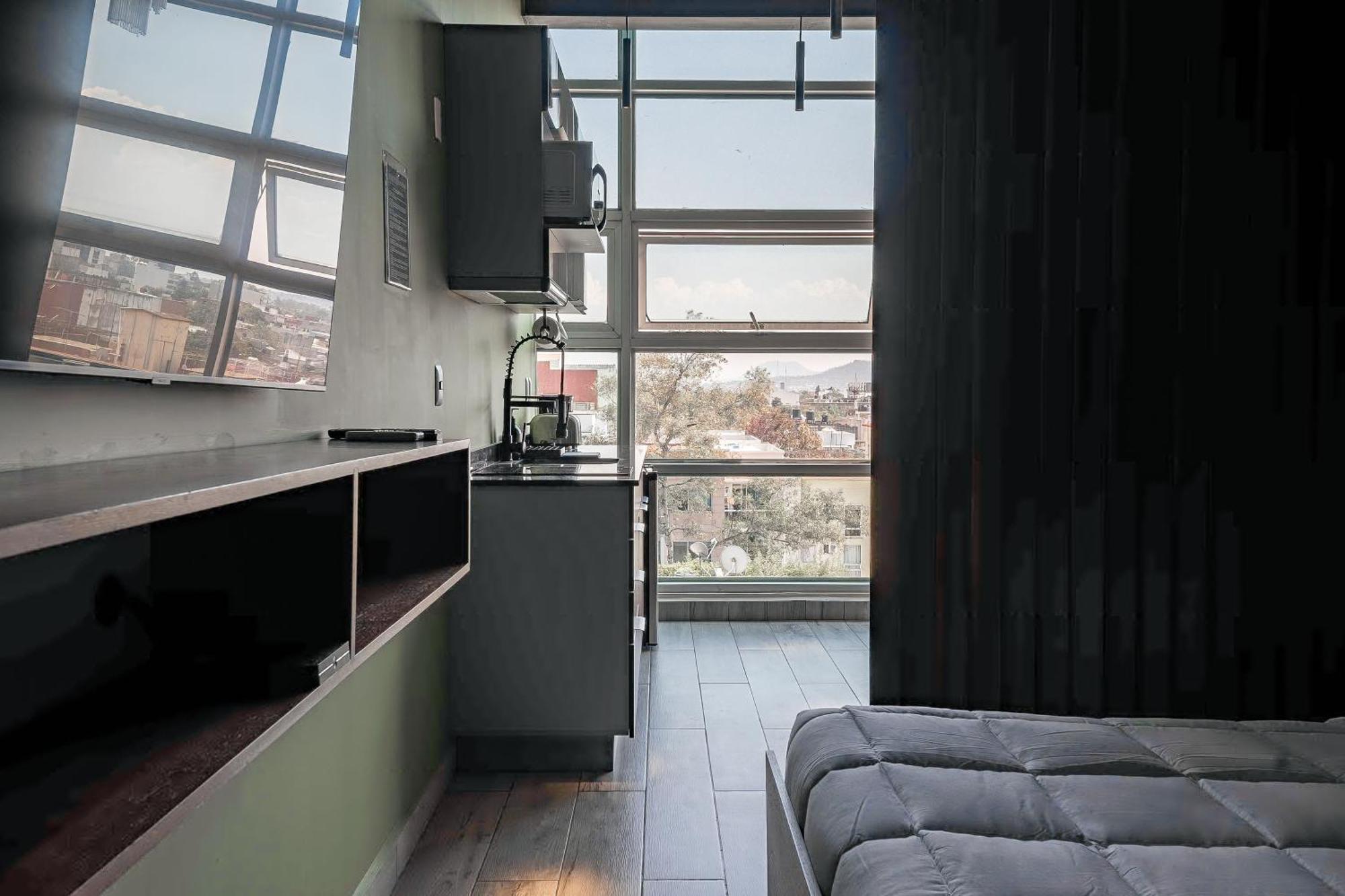 The Jungle Loft Tropical Comfort In A Centric Location With Kitchen Cidade do México Exterior foto